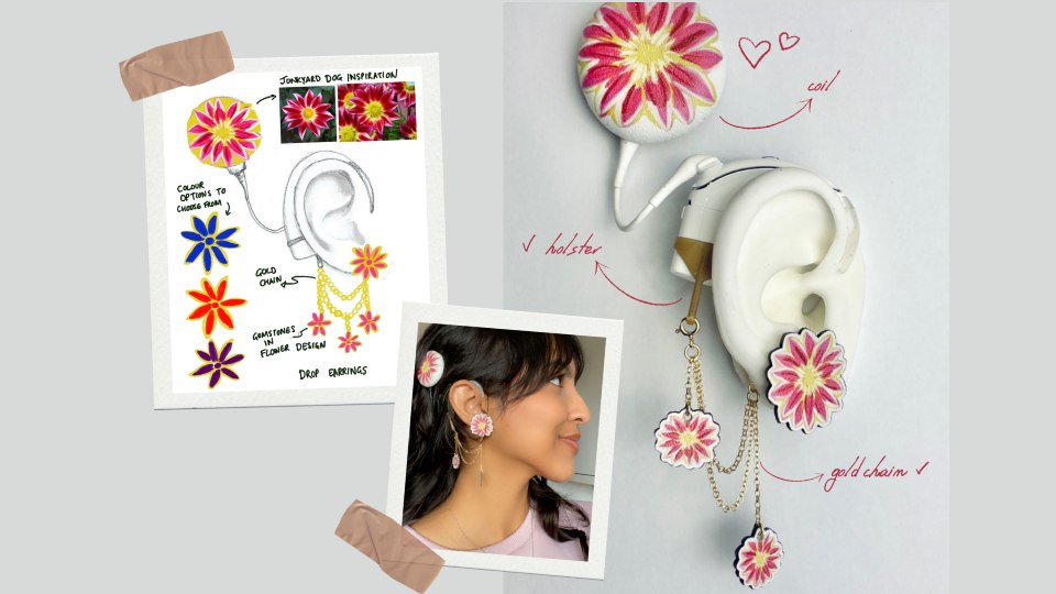 Deaf Loughborough student wins international competition to design hearing technology jewellery