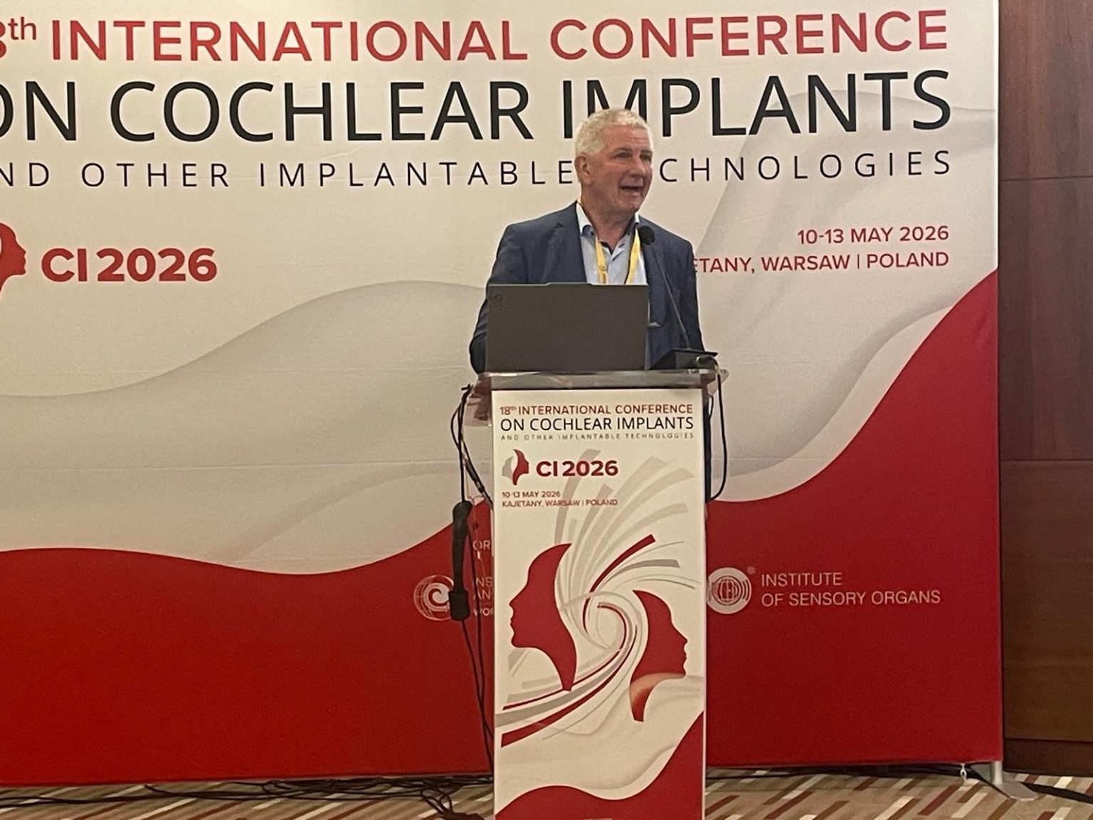 Dig Howitt Cochlear CIICA at CI 2026 in Warsaw – CIICA